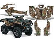 2012 2014 Can Am Outlander SST G2 AMRRACING ATV Graphics Decal Kit WoodLand Camo