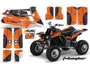 1987 2005 Yamaha Banshee YF 350 AMRRACING ATV Graphics Decal Kit T Bomber Orange