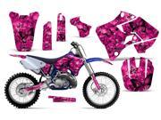 1996 2001 Yamaha YZ 125^^96 01 YZ 250 AMRRACING MX Graphics Decal Kit Butterfly Black Pink