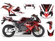 2006 2007 Honda CBR 1000RR AMRRACING Sport Bike Graphics Decal Kit Carbon X Red