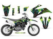 2011 2013 Yamaha TTR 110 AMRRACING MX Graphics Decal Kit Zombie Trooper Green