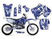 1996 2001 Yamaha YZ 125^^96 01 YZ 250 AMRRACING MX Graphics Decal Kit Butterfly White Blue