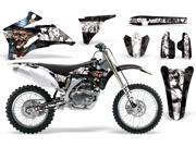 2006 2009 Yamaha YZ 250F^^06 09 YZ 450F AMRRACING MX Graphics Decal Kit Madhatter Black White