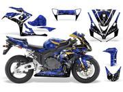 2006 2007 Honda CBR 1000RR AMRRACING Sport Bike Graphics Decal Kit Reaper Blue