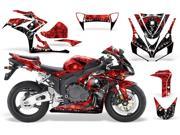 2006 2007 Honda CBR 1000RR AMRRACING Sport Bike Graphics Decal Kit Reaper Red