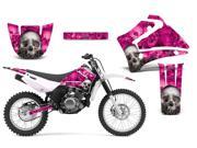 2000 2007 Yamaha TTR 125 AMRRACING MX Graphics Decal Kit Bone Collector Pink