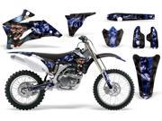 2006 2009 Yamaha YZ 250F^^06 09 YZ 450F AMRRACING MX Graphics Decal Kit Madhatter Blue Black