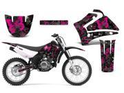 2000 2007 Yamaha TTR 125 AMRRACING MX Graphics Decal Kit Butterfly Pink Black