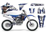 2006 2009 Yamaha YZ 250F^^06 09 YZ 450F AMRRACING MX Graphics Decal Kit Madhatter Blue White