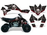 2006 2009 Suzuki LTR 450 AMRRACING ATV Graphics Decal Kit Bones Black