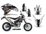 2007 2013 Yamaha WR 250R^^07 13 WR 250X AMRRACING MX Graphics Decal Kit Mad Hatter Black White