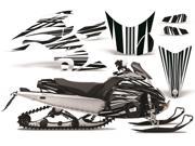 2008 2012 Yamaha Nytro AMRRACING Sled Graphics Decal Kit Inline White Black