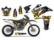 2007 2011 Yamaha WR 250F^^07 11 WR 450F AMRRACING MX Graphics Decal Kit Motorhead Black