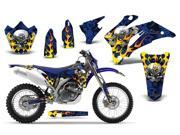 2007 2011 Yamaha WR 250F^^07 11 WR 450F AMRRACING MX Graphics Decal Kit Motorhead Blue