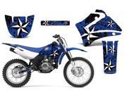 2000 2007 Yamaha TTR 125 AMRRACING MX Graphics Decal Kit Northstar Blue