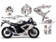 2008 2010 Suzuki GSXR 600^^08 10 GSXR 750 AMRRACING Sport Bike Graphics Decal Kit Butterfly White