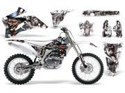 2006 2009 Yamaha YZ 250F^^06 09 YZ 450F AMRRACING MX Graphics Decal Kit Madhatter White Silver