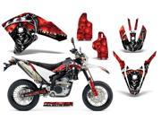 2007 2013 Yamaha WR 250R^^07 13 WR 250X AMRRACING MX Graphics Decal Kit Reaper Red