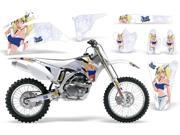 2006 2009 Yamaha YZ 250F^^06 09 YZ 450F AMRRACING MX Graphics Decal Kit Mandy Blue White