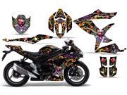 2008 2010 Suzuki GSXR 600^^08 10 GSXR 750 AMRRACING Sport Bike Graphics Decal Kit Ed Hardy Love Kills Black