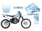 2000 2007 Yamaha TTR 125 AMRRACING MX Graphics Decal Kit Starlett Blue