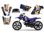 1990 2013 Yamaha PW 50 AMRRACING MX Graphics Decal Kit Motorhead Mandy Blue