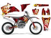 2006 2009 Yamaha YZ 250F^^06 09 YZ 450F AMRRACING MX Graphics Decal Kit Motorhead Mandy Red