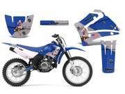 2000 2007 Yamaha TTR 125 AMRRACING MX Graphics Decal Kit T Bomber Blue