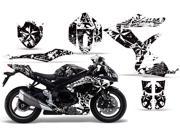 2008 2010 Suzuki GSXR 600^^08 10 GSXR 750 AMRRACING Sport Bike Graphics Decal Kit Northstar White