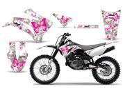 2008 2013 Yamaha TTR 125 AMRRACING MX Graphics Decal Kit Butterfly Pink White