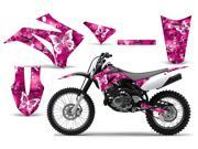 2008 2013 Yamaha TTR 125 AMRRACING MX Graphics Decal Kit Butterfly White Pink
