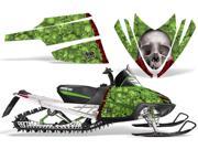 2003 2014 M8 M7 Arctic Cat M Series Crossfire AMRRACING Sled Graphics Decal Kit Bone Collector Green