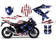 2008 2010 Suzuki GSXR 600^^08 10 GSXR 750 AMRRACING Sport Bike Graphics Decal Kit Stars and Stripes