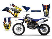 2008 2013 Yamaha TTR 125 AMRRACING MX Graphics Decal Kit Motorhead Blue