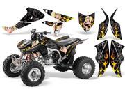 2004 2014 Honda TRX 450R AMRRACING ATV Graphics Decal Kit Motorhead Mandy Black Black