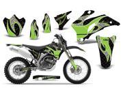 2007 2011 Yamaha WR 250F^^07 11 WR 450F AMRRACING MX Graphics Decal Kit Tribal Flames Green Black