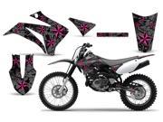 2008 2013 Yamaha TTR 125 AMRRACING MX Graphics Decal Kit Northstar Pink Black