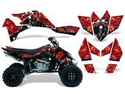 2006 2009 Suzuki LTR 450 AMRRACING ATV Graphics Decal Kit Reaper Red