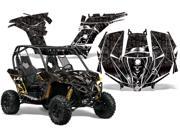 2013 2014 Can Am Maverick AMRRACING SXS Graphics Decal Kit Reaper Black