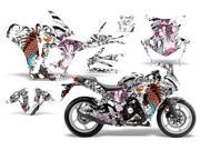 2010 2013 Honda CBR 250R AMRRACING Sport Bike Graphics Decal Kit Tsunami White