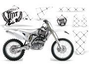 2006 2009 Yamaha YZ 250F^^06 09 YZ 450F AMRRACING MX Graphics Decal Kit Reloaded Black White