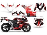 2007 2008 Honda CBR 600R AMRRACING Sport Bike Graphics Decal Kit Attack Red