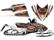 2003 2014 M8 M7 Arctic Cat M Series Crossfire AMRRACING Sled Graphics Decal Kit Firestorm Silver