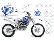 2006 2009 Yamaha YZ 250F^^06 09 YZ 450F AMRRACING MX Graphics Decal Kit Reloaded Blue White