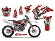 2007 2011 Yamaha WR 250F^^07 11 WR 450F AMRRACING MX Graphics Decal Kit Widow Maker White Red