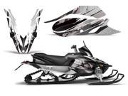 2011 2014 Yamaha Apex AMRRACING Sled Graphics Decal Kit Carbon X Black