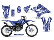 2005 2013 Yamaha TTR 230 AMRRACING ATV Graphics Decal Kit Butterfly White Blue