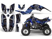 2001 2005 Yamaha Raptor 660 AMRRACING ATV Graphics Decal Kit Toxicity Blue