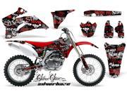 2006 2009 Yamaha YZ 250F^^06 09 YZ 450F AMRRACING MX Graphics Decal Kit Silverhaze Red Black