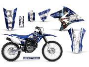 2005 2013 Yamaha TTR 230 AMRRACING ATV Graphics Decal Kit Mad Hatter White Blue